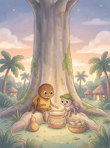 Cover of “Anansi and the Pot of Wisdom”
