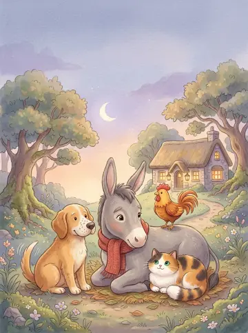 Cover of “The Four Forest Musicians”