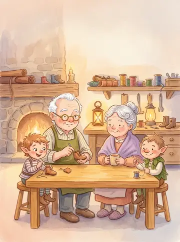 Cover of “The Little Cobbler's Helpers”