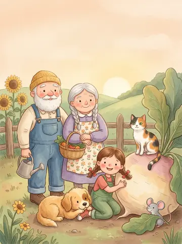 Cover of “The Enormous Turnip”