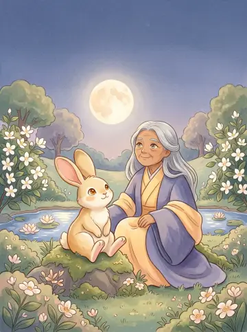 Cover of “The Moon Hare's Gentle Gift”