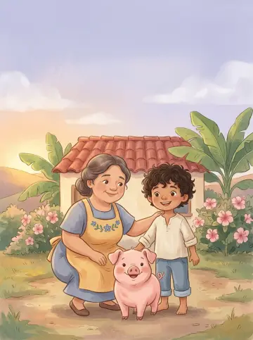 Cover of “Juan Bobo and the Fancy Pig”