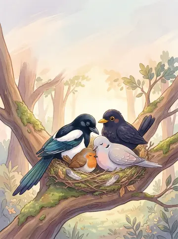 Cover of “The Magpie's Cozy Nest”