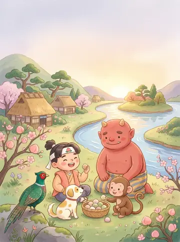 Cover of “Momotaro and the Sweet Dumplings”
