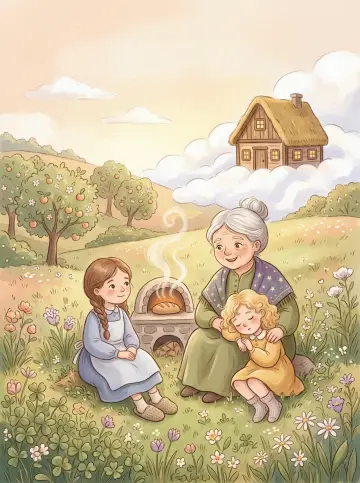 Cover of “Mother Holle's Snowy Quilt”