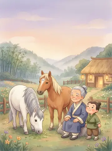 Cover of “The Wise Farmer and the Whispering Wind”