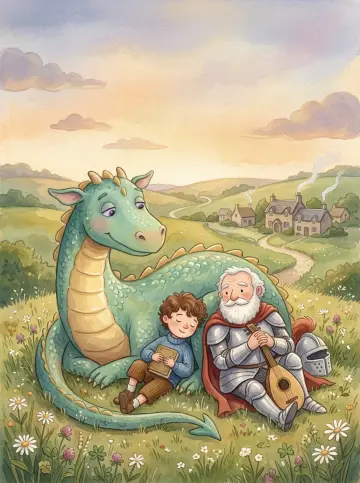 Cover of “The Dragon Who Loved Lullabies”