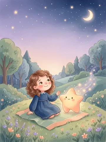 Cover of “The Gentle Falling Stars”
