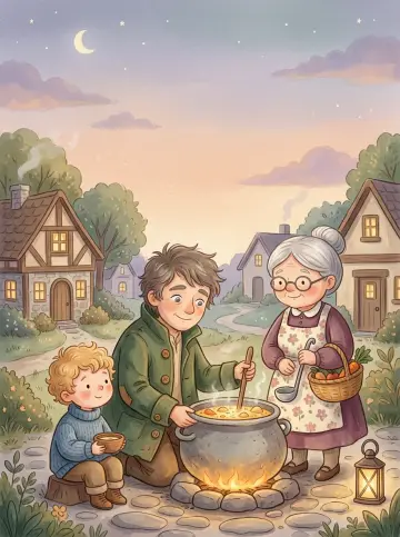 Cover of “The Gentle Stone Soup”