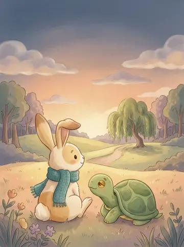 Cover of “The Tortoise and the Hare's Gentle Race”