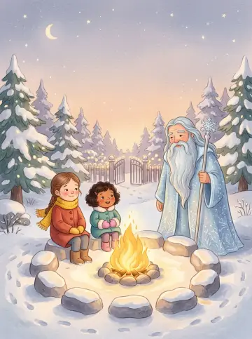 Cover of “The Campfire of the Twelve Months”
